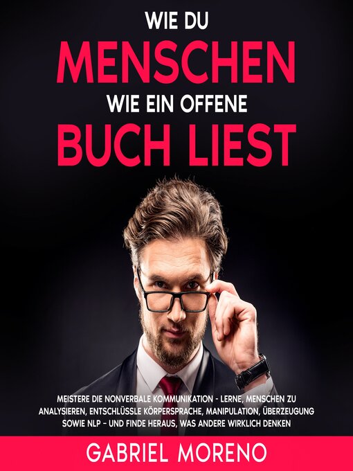 Cover image for Wie du Menschen wie ein offenes Buch liest